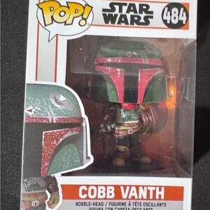 Star Wars Cobb Vanth Figure with Red and Green Helmet